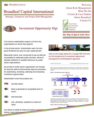 Investment opportunity management