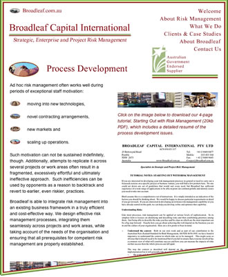 Process development