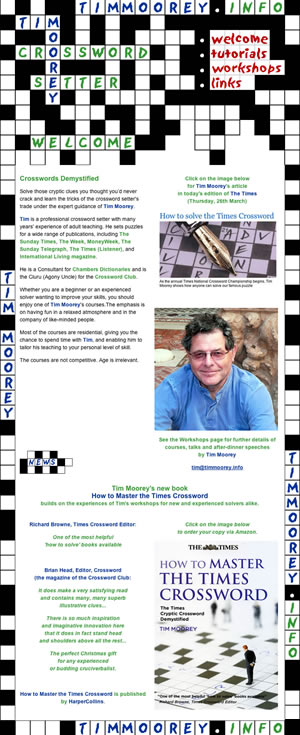 Click for Tim Moorey's website