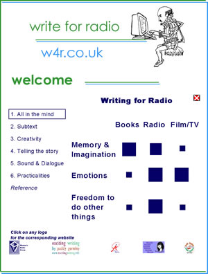 Click for the Write for Radio website
