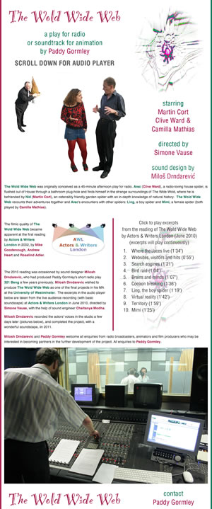 Click for the Wold Wide Website